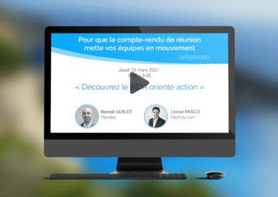 [WEBINAIRE] Pour que le compte-rendu de réunion mette vos équipes en mouvement