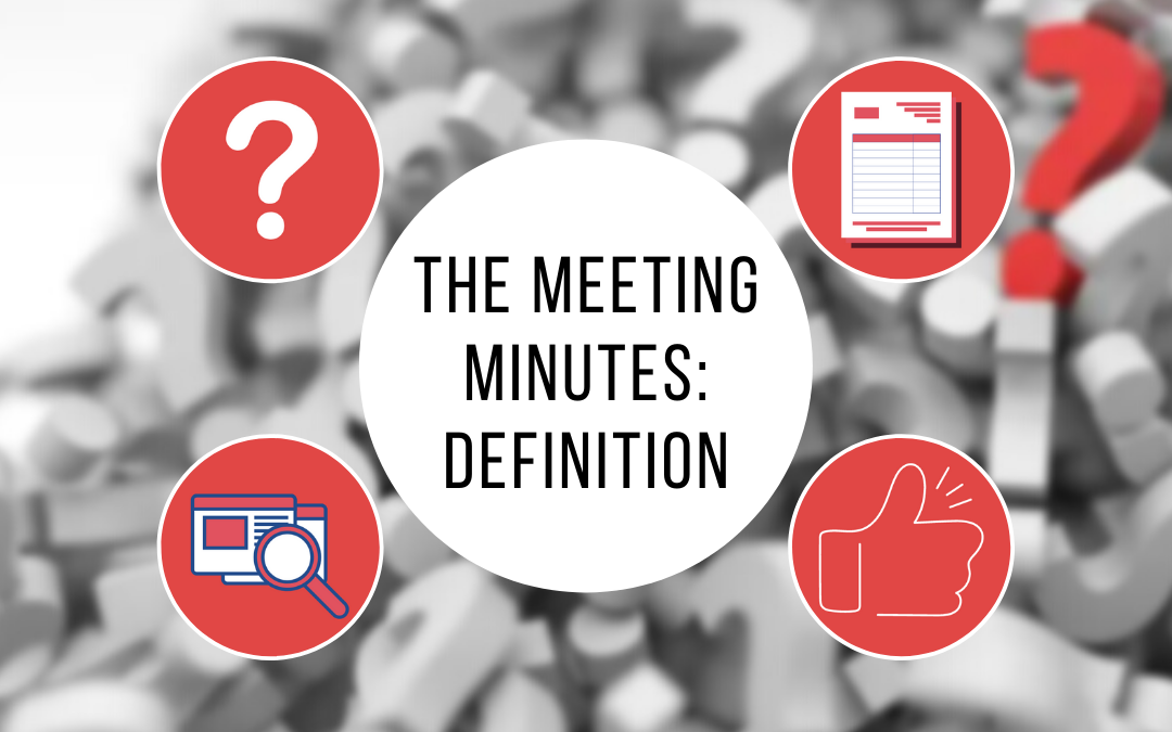 The Meeting Minutes Definition Perfony